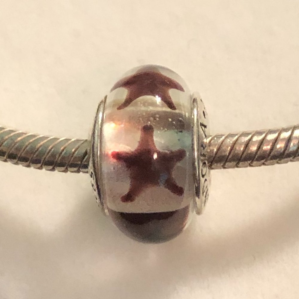 Pandora Murano Glass Star Charm